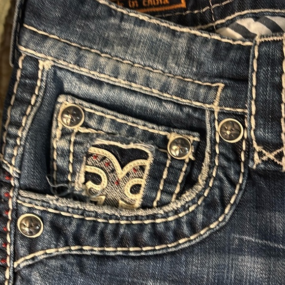 SZ 29 Slim/Straight. Rock Rivival Distrssed Jeans - Picture 3 of 6